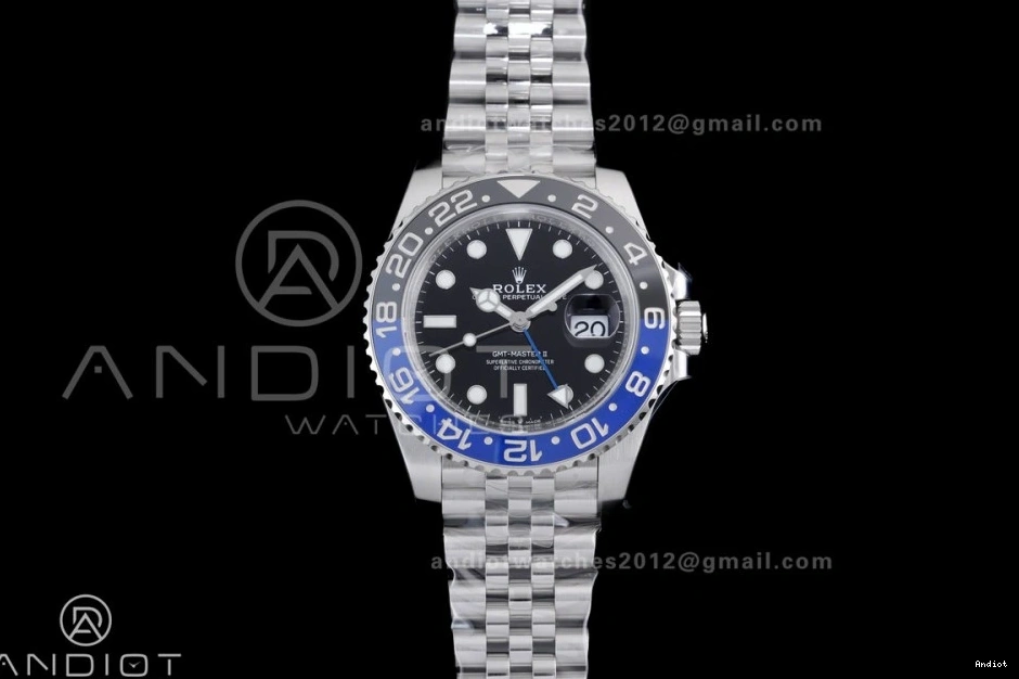 Jubilee Best Steel on II 126710 1:1 904L BLNR Bracelet VSF Batgirl V3 DD3285 Edition GMT-Master 0309